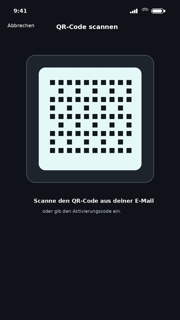 Android QR-Code Scanner für eSIM